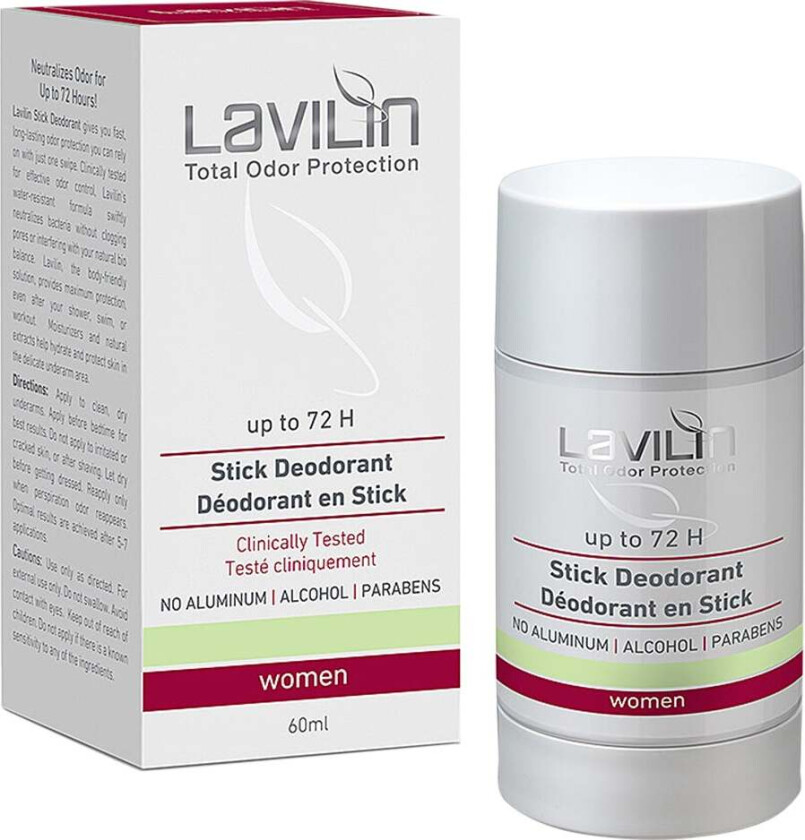 72 h Deodorant Stick For Women, 60 ml Deodorant