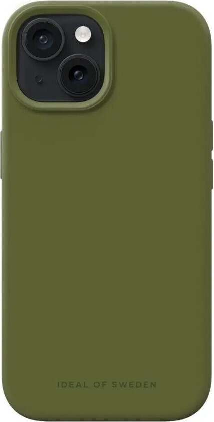 iDeal Of Sweden iPhone 15 Silikon Deksel - Khaki