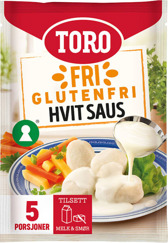 Hvit Saus glutenfri 19g