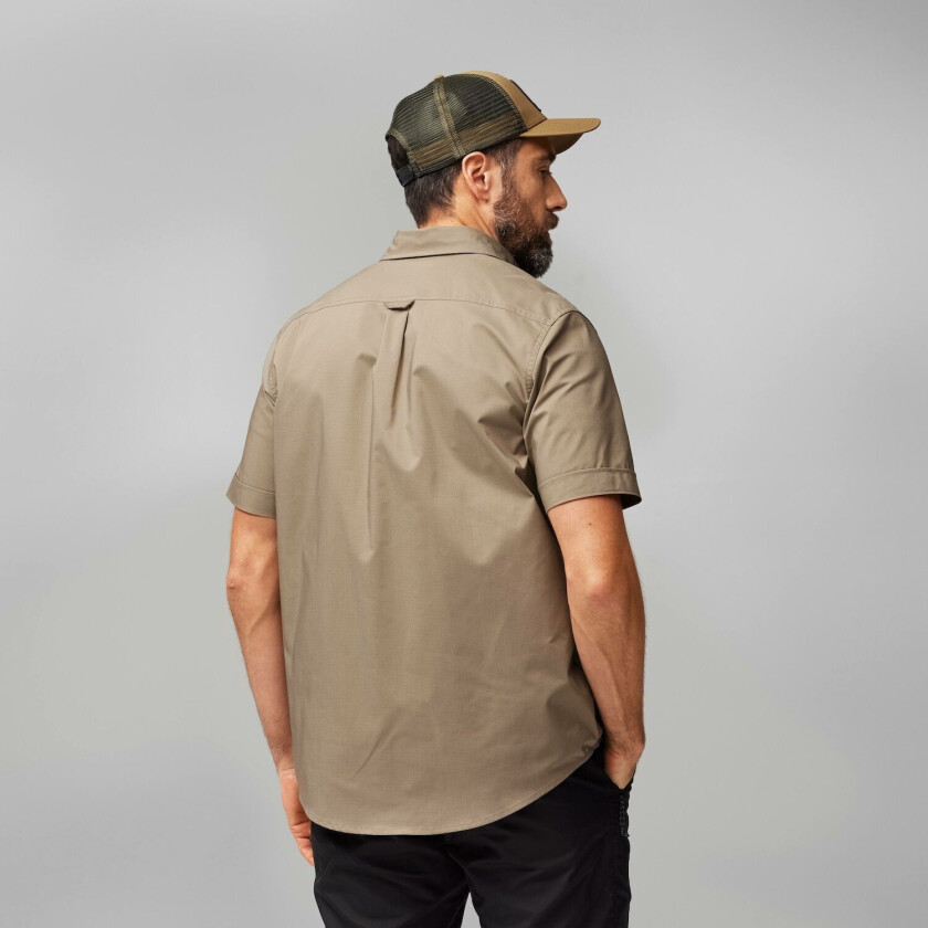 Övik Air Stretch Ss Shirt M Mountain Blue S