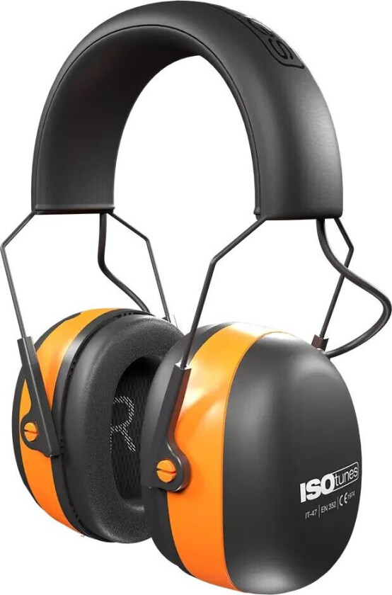 Air Defender EN352 Hørselvern Bluetooth - Svart / Oransje