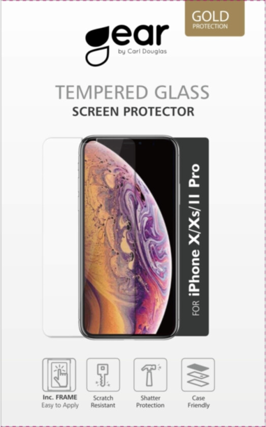 GEAR Herdet Glass iPhone X/Xs/11Pro