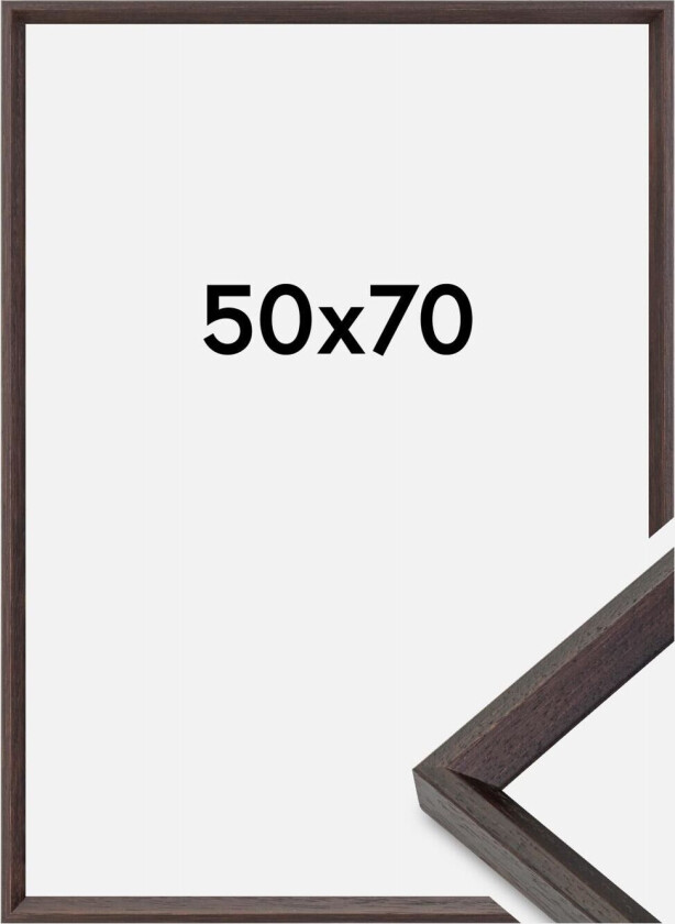 Ramme Globe Akrylglass Espresso 50x70 Cm