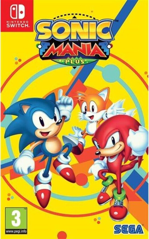 Sonic Mania Plus (Code in a Box) - Nintendo Switch - Platformer