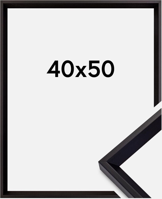 Ramme Globe Akrylglass Svart 40x50 Cm