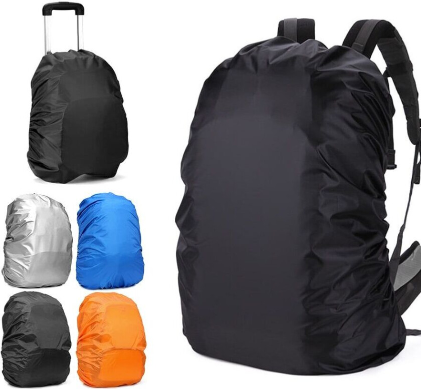 Regntrekk for ryggsekk / koffert / trekk til bag - Medium