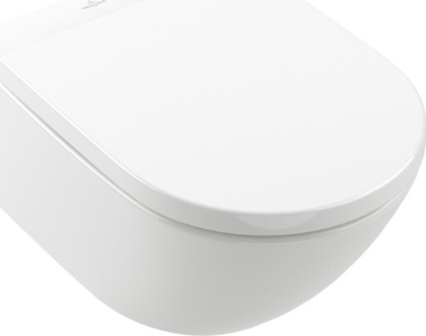 Subway 3.0 vegghengt toalett, uten skyllekant, rengjøringsvennlig, hvit