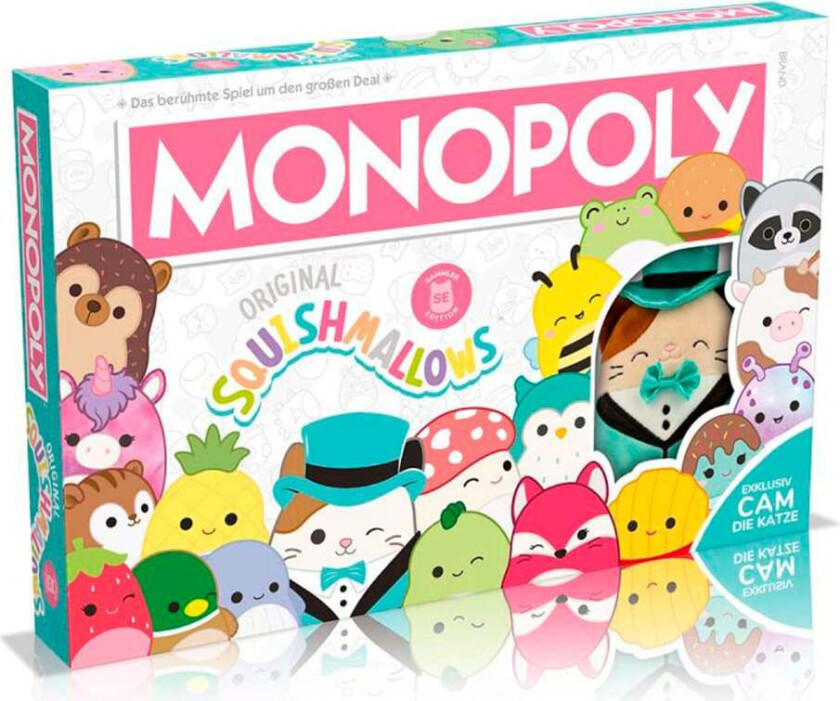 Spill Monopoly Squishmallows Eng