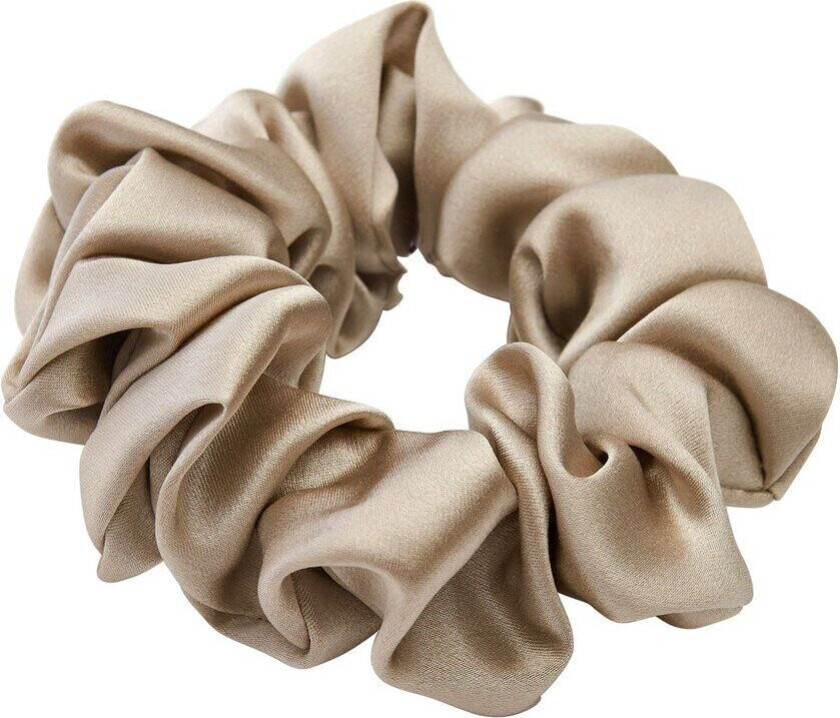 Bilde av Lenoites Mulberry Silk Scrunchie Antique Gold