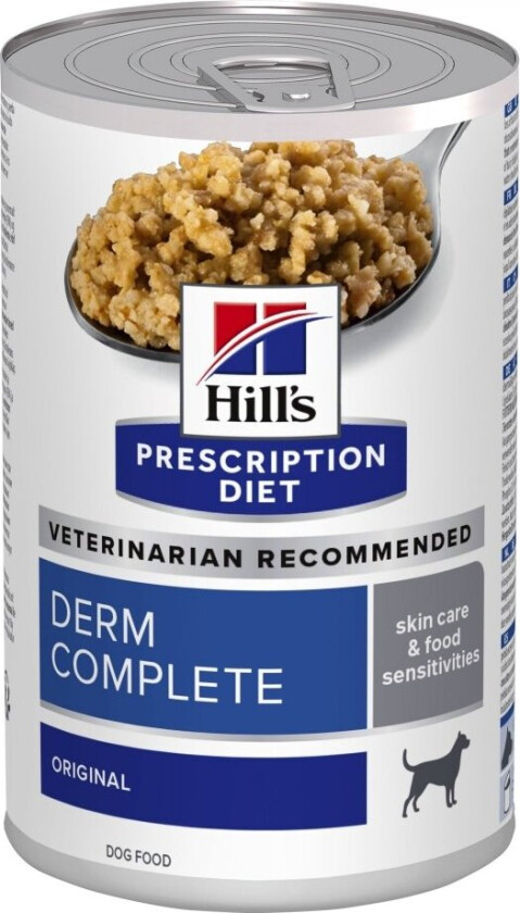 Hill's Prescription Diet Canine Derm Complete Skin Care & Food Sensitivities 370 g