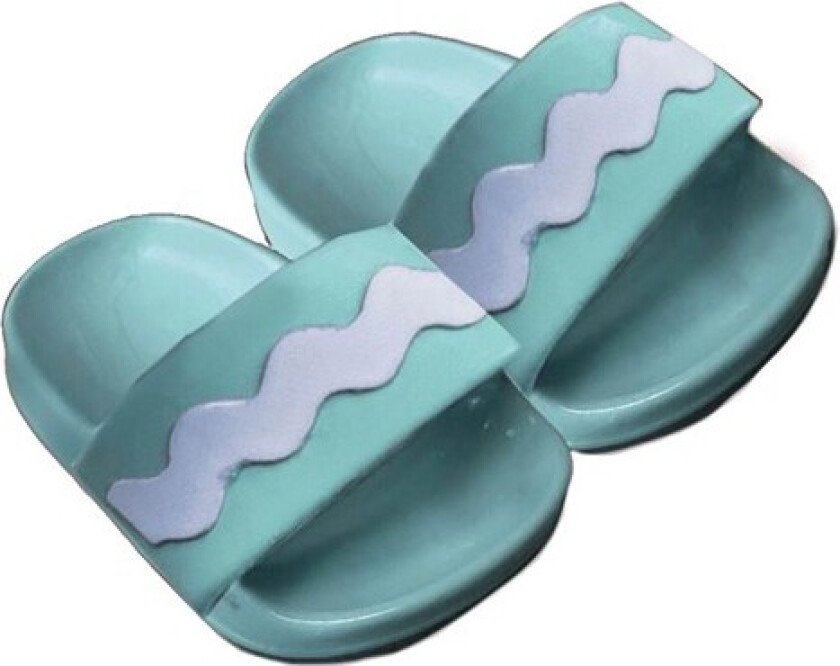 Dolls Bath Slippers Mint 35-45 cm