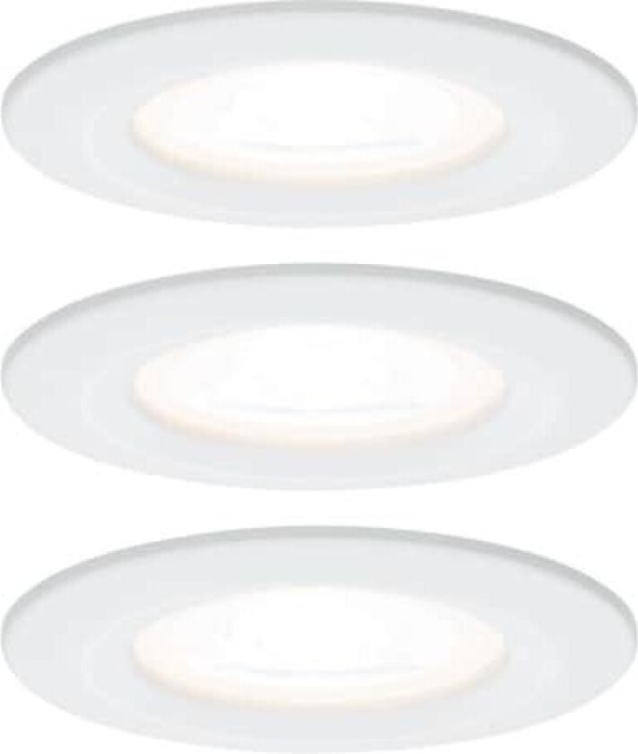 934.42, Indbygget lysplade, GU10, 3 pære(r ), LED, 2700 K, Hvid