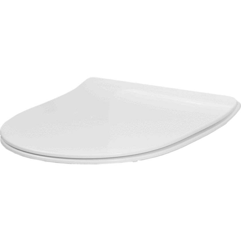 Studio Slim toalettsete, soft close, avtagbar, hvit