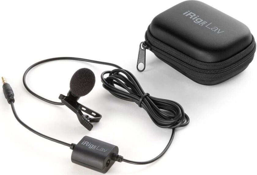iRig Mic Lav Lavalier Microphone for Mobile Devices