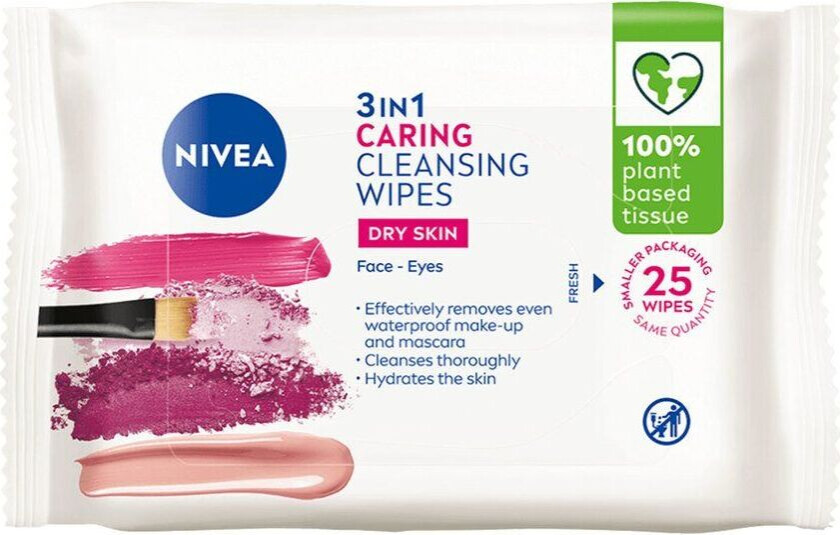 Nivea Wipes Gentle Cleansing 25stk