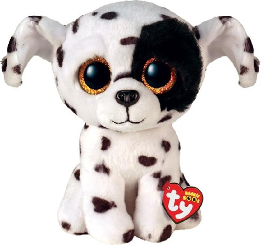 TY Bamse Luther Spotted Dog Reg