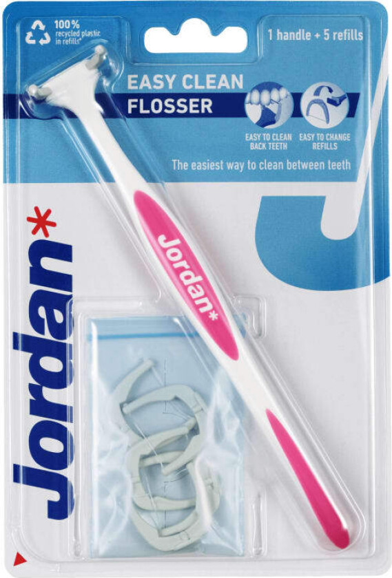 Jordan Flosser Easy Clean Startsett m/6stk