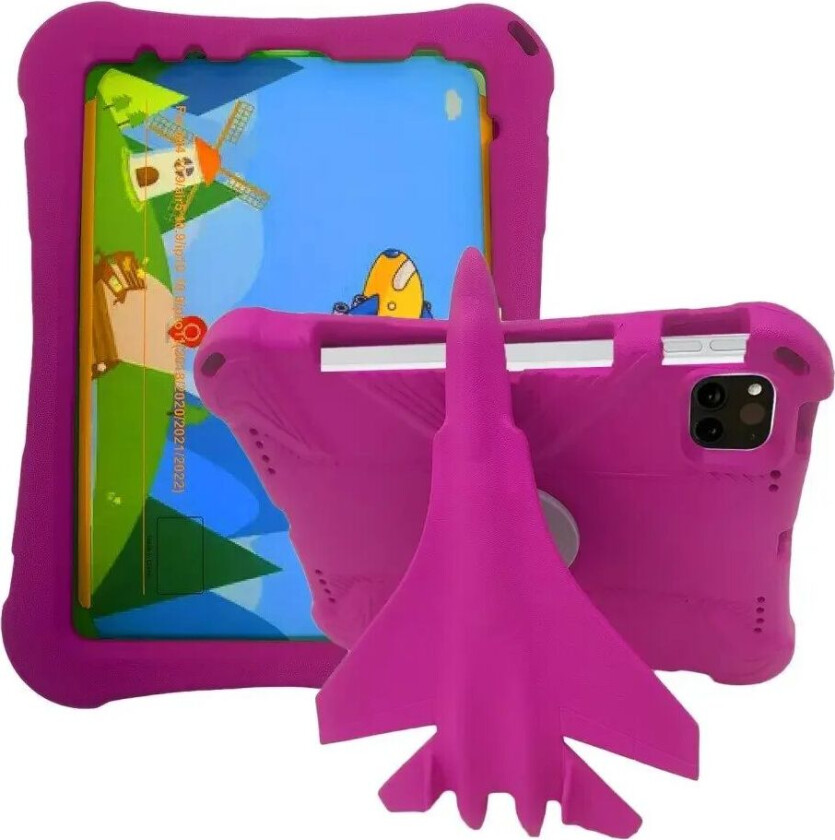 iPad Air (2022/2020) / Pro 11" (2022 / 2021 / 2020) - Fly Deksel m. Ståfunksjon - Pink