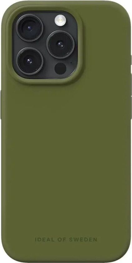 iDeal Of Sweden iPhone 15 Pro Silikon Deksel - Khaki