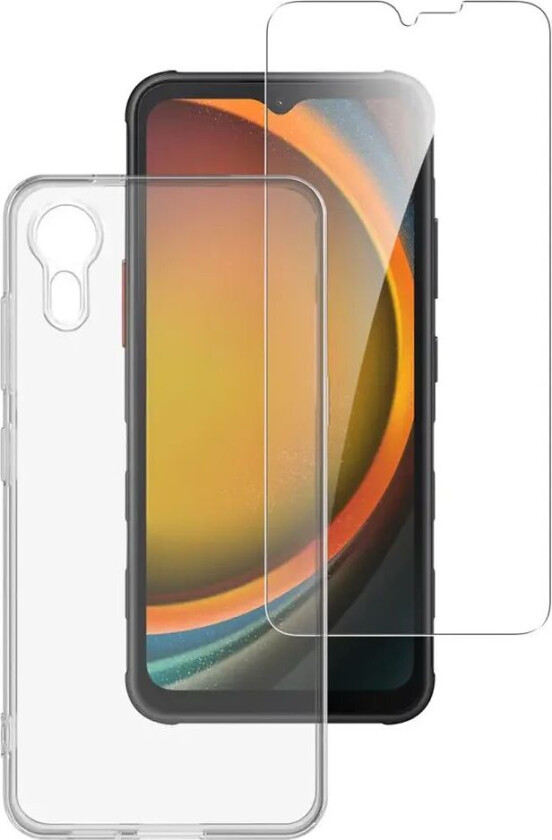 Samsung Galaxy Xcover 7 4smarts Second Glass X-Pro 360° Protection Set (Deksel + Skjermbeskytter)