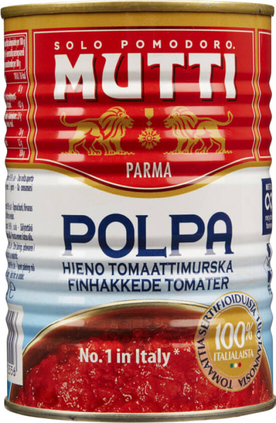 Tomater Knuste 400g Mutti