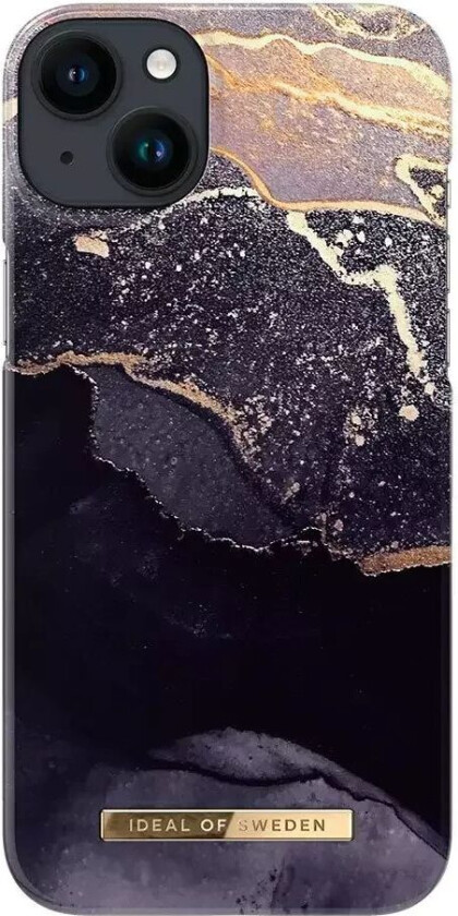iDeal Of Sweden iPhone 14 Plus Fashion Deksel - Golden Twilight Marble