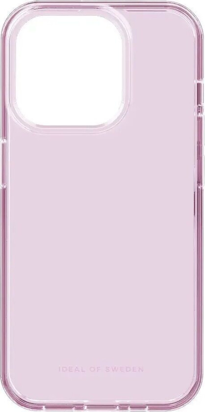 iPhone 15 Pro iDeal Of Sweden Clear Deksel - Light Pink