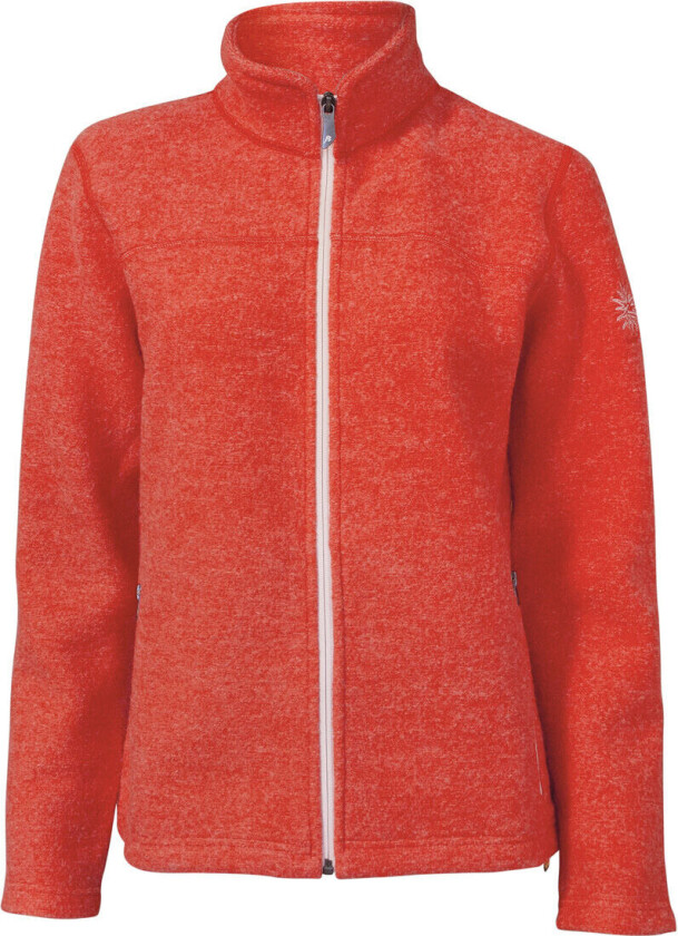 Women's Beata Full Zip Mandarin Red 44, Mandarin Red