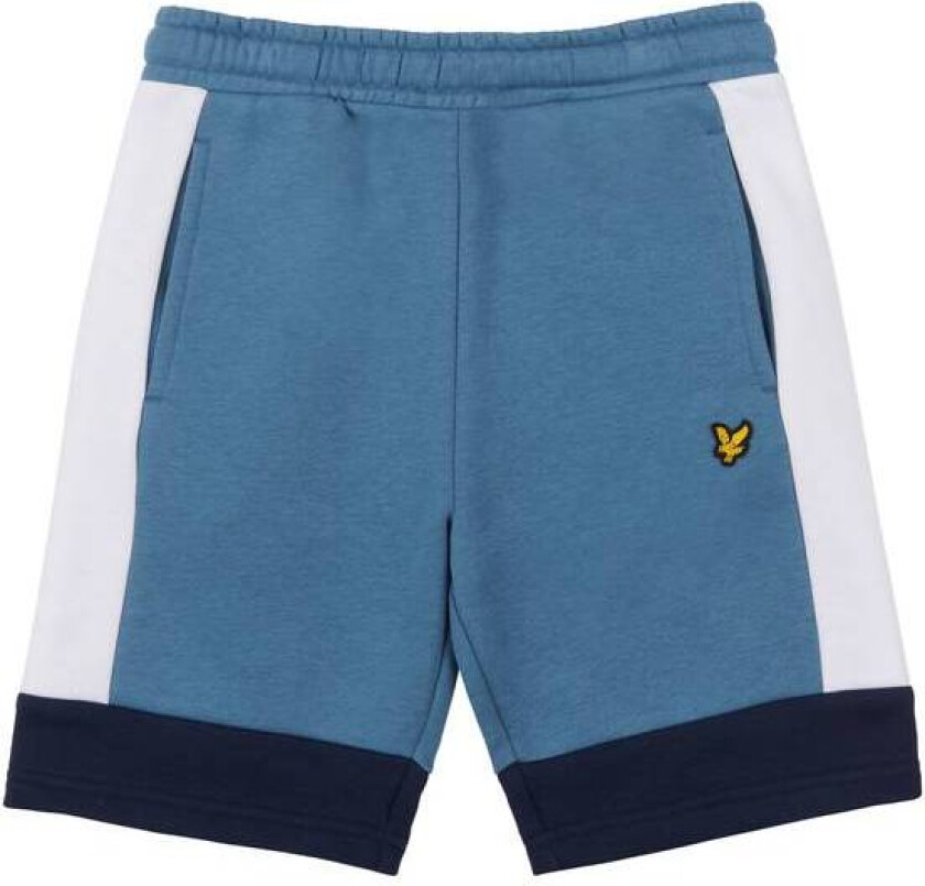 Cut and sew shorts - bluestone