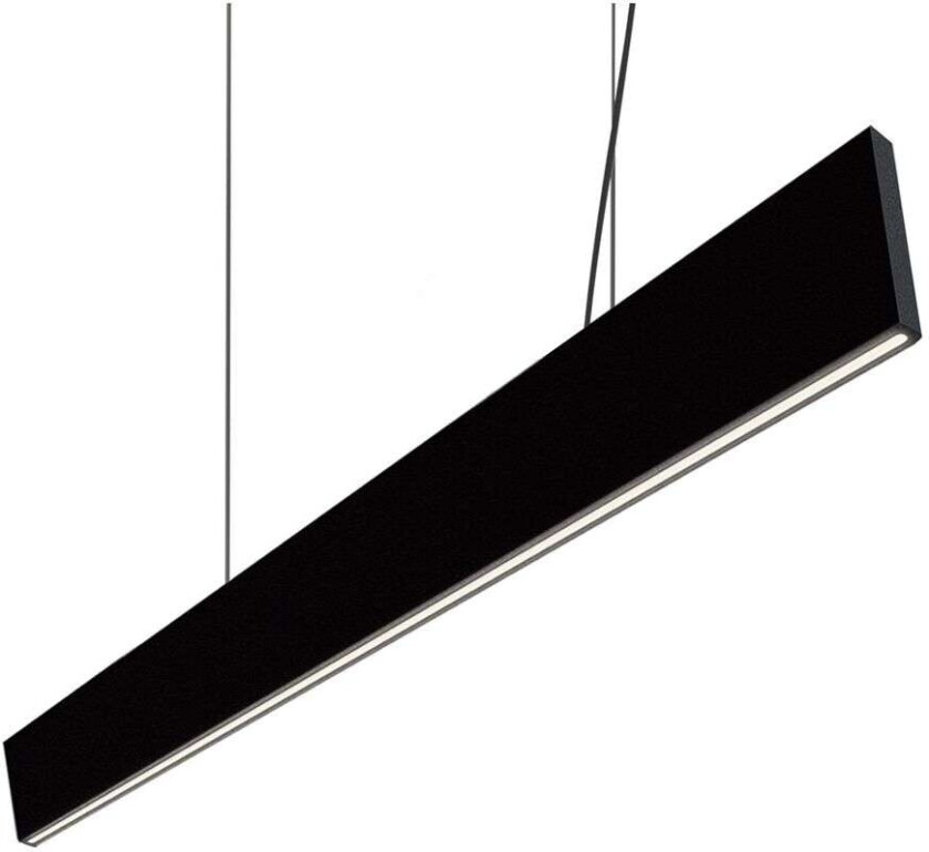 Supreme 150 Long takpendel opp og ned lys 45W 2700K Dimbar - Svart