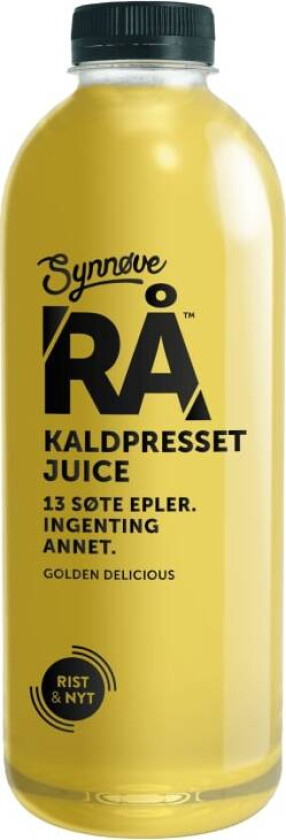 Rå Eplejuice Kaldpresset 1l