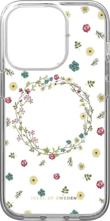 iPhone 14 Pro iDeal Of Sweden Clear Deksel - Petite Floral