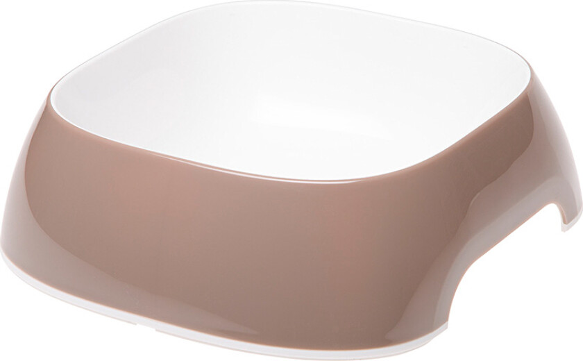 Ferplast hundeskål Glam, taupe - Str S: 400 ml