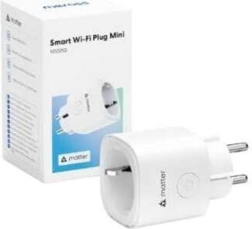 Smart stikkontakt MEROSS MSS315MA-EU med energimåling (Matter)