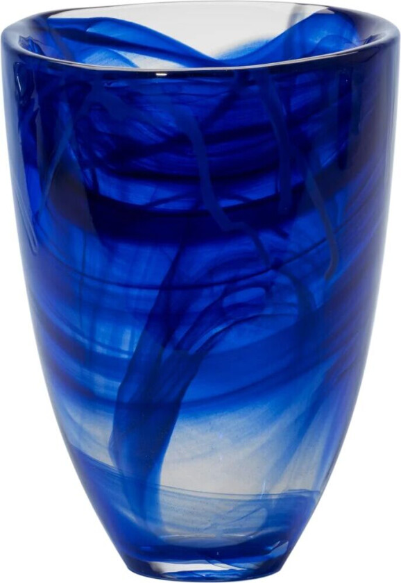 Contrast vase 200 mm Blå-blå