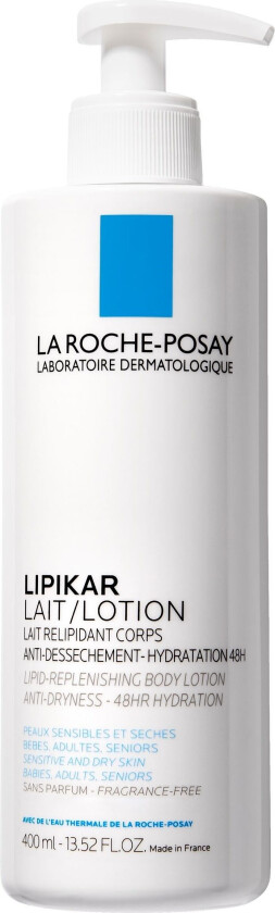 Lipikar Lait Body Lotion u/p, 400 ml