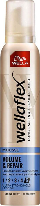 Wellaflex Mousse Volume & Repair Ultra Strong 200 ml