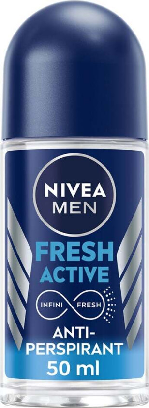 MEN Fresh Active Roll-On Deodorant - 50 ml