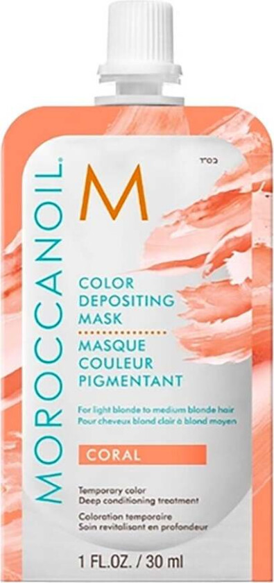 Color Depositing Mask Coral Color Creme - 30 ml