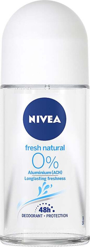 Fresh Natural Roll-On Deodorant - 50 ml