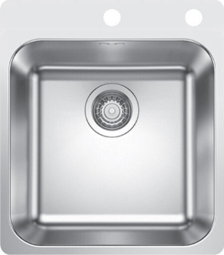 Supra 400 IF/A kjøkkenvask, 43x49 cm, rustfritt stål