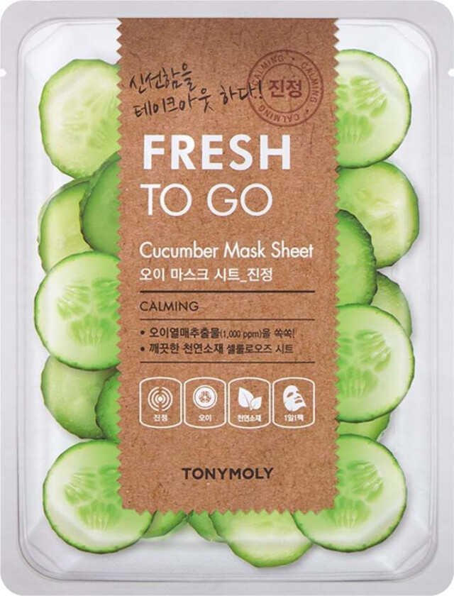 Fresh To Go Cucumber Mask Sheet 22 g