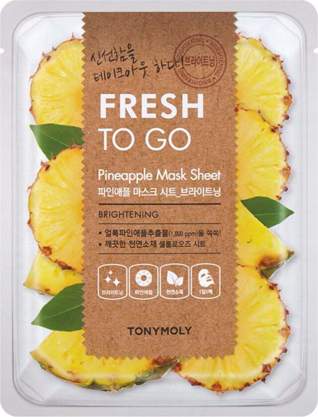 Fresh To Go Pineapple Mask Sheet 22 g