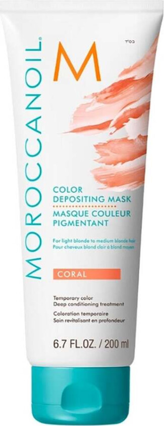 Color Depositing Mask Coral Color Creme - 200 ml