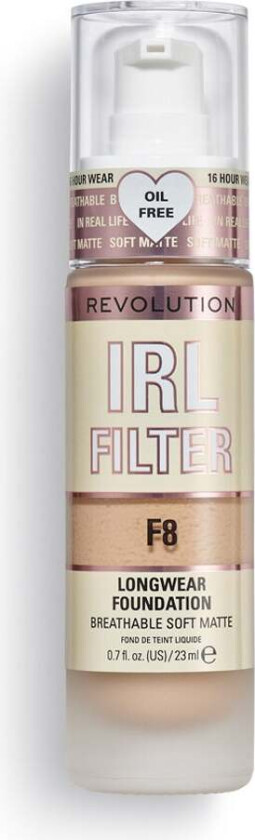IRL Filter Longwear Foundation F8