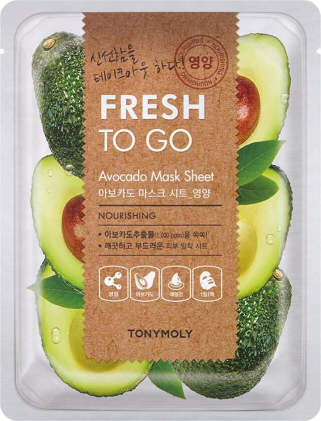 Fresh To Go Avocado Mask Sheet 25 g