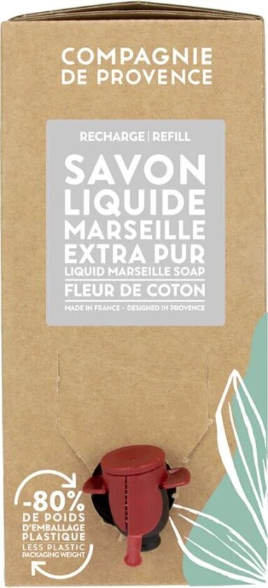 Liquid Marseille Soap Refill Cotton Flower - 3000 ml