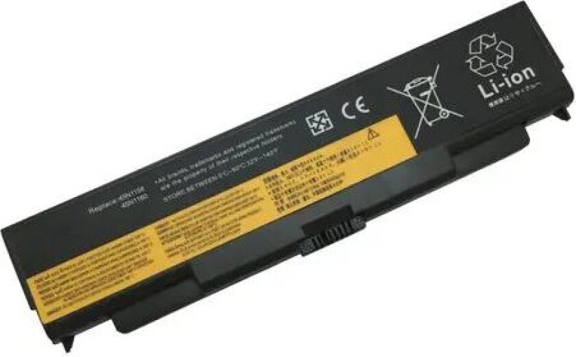 Batteri Til Bærbar Pc Litiumion 6-cellers 4.4 Ah