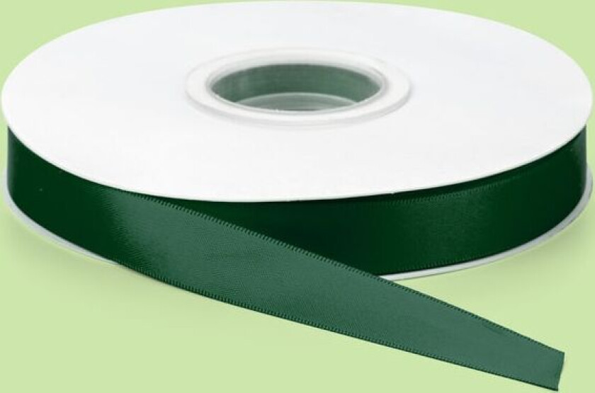 Gavebånd Satin 40m - Mørkegrønn