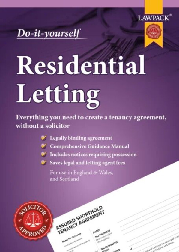 Lawpack Residential Letting DIY Kit